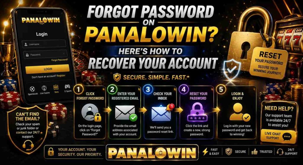 Forgot Password on Panalowin? Recover Your Account Fast Now